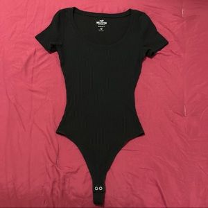black bodysuit